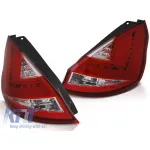 Kit de stopuri LED de tuning potrivit pentru Ford FIESTA MK7 2012-2015 hatchback, stânga și dreapta Performance AutoTuning