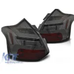 Kit de stopuri LED de tuning potrivit pentru Ford Focus III hatchback 2011-10.2014 fumurii, stânga și dreapta Performance AutoTuning