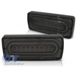 Kit de stopuri LED de tuning potrivit pentru Mercedes G-Class W463 1990-2018 fumurii, stânga și dreapta Performance AutoTuning