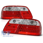 Kit de stopuri LED de tuning potrivit pentru Mercedes W210 E-Class 1995-03.2002 sedan, stânga și dreapta Performance AutoTuning
