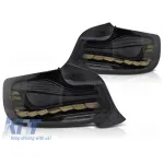 Kit de stopuri LED potrivit pentru BMW Seria 2 F22 Coupe, F23 Cabriolet 2013-2021, M2 F87 2016-2021, cu bază fumurie, stânga și dreapta Performance AutoTuning