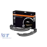 Semnale de întoarcere dinamice LED fumurii potrivite pentru Audi A4 B9, A5 F5 după 2016 Performance AutoTuning