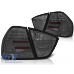 Set de stopuri LED de tuning potrivit pentru BMW Seria 3 E90 03.2005-08.2008 fumurii, stânga și dreapta Performance AutoTuning