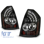 Set de stopuri LED de tuning potrivit pentru Chrysler 300C 2005-2008 cu bază neagră, stânga și dreapta Performance AutoTuning