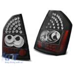 Set de stopuri LED de tuning potrivit pentru Chrysler 300C/300 2009-2010 cu bază neagră, stânga și dreapta Performance AutoTuning