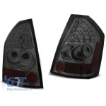 Set de stopuri LED de tuning potrivit pentru Chrysler 300C/300 2009-2010 fumurii, stânga și dreapta Performance AutoTuning