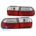 Set de stopuri LED de tuning potrivit pentru Honda CIVIC 09.1991-08.1995 sedan/coupe, stânga și dreapta Performance AutoTuning
