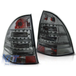 Set de stopuri LED de tuning potrivit pentru Mercedes C-Class W203 2000-2007 break, stânga și dreapta Performance AutoTuning