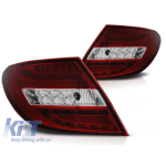 Set de stopuri LED de tuning potrivit pentru Mercedes C-Class W204 2007-2010 sedan, stânga și dreapta Performance AutoTuning