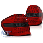 Set de stopuri LED de tuning potrivit pentru Mercedes M-Class W164 2005-2008, stânga și dreapta Performance AutoTuning
