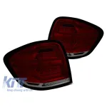 Set de stopuri LED de tuning potrivit pentru Mercedes ML W164 2005-2008 fumurii, 5 pini, stânga și dreapta Performance AutoTuning