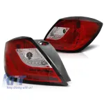 Set de stopuri LED de tuning potrivit pentru Opel ASTRA H 03.2004-2009 3 uși, GTC, hatchback, stânga și dreapta Performance AutoTuning