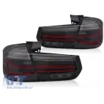 Set de stopuri LED potrivit pentru BMW Seria 3 F31 Touring 2011-2018 cu semnalizatoare dinamice, bază fumurie, stânga și dreapta Performance AutoTuning
