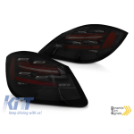 Set de stopuri LED potrivit pentru Porsche Boxer 978, Cayman 987C 2009-2012, bază neagră, stânga și dreapta Performance AutoTuning