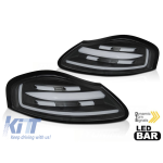 Set de stopuri LED potrivit pentru Porsche Boxster 986 1996-2004, bază neagră, stânga și dreapta Performance AutoTuning
