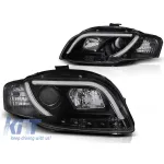 Kit de faruri tuning cu lumini LED potrivit pentru Audi A4 B7 11.2004-03.2008 sedan/combinație/cabriolet, stânga și dreapta Performance AutoTuning