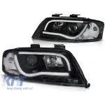 Set de faruri de tuning cu lumini LED potrivit pentru Audi A6 C5 05.1997-05.2001 sedan/combinate, stânga și dreapta Performance AutoTuning