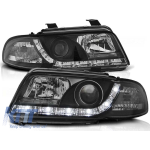 Set de faruri de tuning cu lumini LED potrivite pentru Audi A4 B5 11.1994-12.1998 sedan/combinate, stânga și dreapta Performance AutoTuning
