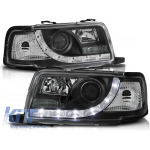 Set de faruri tuning cu lumini LED potrivite pentru Audi 80 B4 09.1991-04.1996, stânga și dreapta Performance AutoTuning