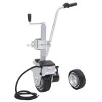 Roată de manevră motorizată pentru remorcă, aluminiu 12 V 350 W GartenMobel Dekor