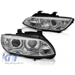 Faruri xenon de tuning potrivite pentru BMW Seria 3 E92/E93 2006-2010 cu bază cromată Performance AutoTuning