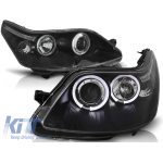 Kit de faruri de tuning cu ochi de înger halogeni, potrivit pentru Citroen C4 2004-2010, stânga și dreapta Performance AutoTuning