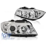 Kit de faruri tuning cu ochi de înger CCFL, potrivit pentru BMW 3 E90/E91 03.2005-08.2008, stânga și dreapta Performance AutoTuning