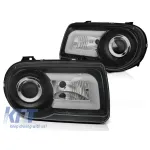 Set de faruri de tuning cu lumini LED potrivit pentru Chrysler 300C 2005-2010 sedan/combinate, stânga și dreapta Performance AutoTuning