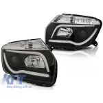 Set de faruri de tuning cu lumini LED potrivit pentru Dacia DUSTER 04.2010, stânga și dreapta Performance AutoTuning