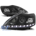 Set de faruri de tuning cu lumini LED potrivit pentru Ford FOCUS MK2 02.2008-2010, stânga și dreapta Performance AutoTuning