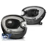 Set de faruri de tuning cu lumini LED potrivit pentru MINI COOPER R60 COUNTRYMAN 2010-2014, stânga și dreapta Performance AutoTuning
