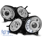 Set de faruri de tuning potrivit pentru MERCEDES W211 E-CLASS 03.2002-04.2006, stânga și dreapta Performance AutoTuning