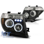 Set de faruri de tuning potrivit pentru NISSAN NAVARA D40/PATHFINDER 2005-2010, stânga și dreapta Performance AutoTuning