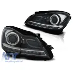 Set de faruri tuning potrivit pentru MERCEDES W204 C-KLASA 2011-2014, stânga și dreapta Performance AutoTuning