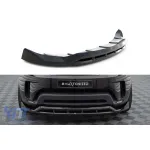 Spoiler Maxton Design potrivit pentru bara de protecție frontală a Land Rover Discovery HSE după 2017, lac negru Performance AutoTuning