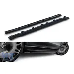 Aditive Maxton Design pentru praguri tip A Design-Line potrivite pentru Mercedes GLS A Design-Line X167 după 2023, lac negru Performance AutoTuning