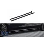 Aditive Maxton Design potrivite pentru Mercedes E-Class W214 A Design-Line sedan după 2023, lac negru Performance AutoTuning