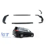 Kit de spoilere Maxton Design versiunea 2 tip A Design-Line potrivit pentru praguri laterale, bara de protecție față și spate, și parasolar pentru Mercedes-Benz GLS X167 2019-2023, lac negru Performance AutoTuning