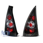 Set de stopuri de tuning potrivit pentru Citroen C3 03.2002-08.2005 cu bază neagră, stânga și dreapta Performance AutoTuning