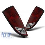 Set de stopuri de tuning potrivit pentru Ford FOCUS 1 10.1998-10.2004 hatchback cu bază roșie și albă, stânga și dreapta Performance AutoTuning