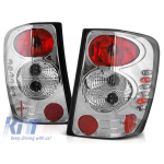 Set de stopuri de tuning potrivit pentru Jeep Grand Cherokee 1999-2005 cu bază cromată, stânga și dreapta Performance AutoTuning