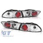 Set de stopuri tuning potrivit pentru Alfa Romeo 156 10.1997-06.2003 sedan/combinate cu bază cromată, stânga și dreapta Performance AutoTuning