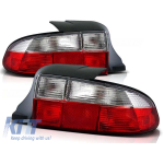 Set de stopuri tuning potrivit pentru BMW Z3 01.1996-1999 cabrio cu bază roșie și albă, stânga și dreapta Performance AutoTuning