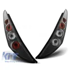 Set de stopuri tuning potrivit pentru Fiat PUNTO 2 10.1999-06.2003 3 uși cu bază neagră, stânga și dreapta Performance AutoTuning