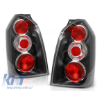 Set de stopuri tuning potrivit pentru Hyundai TUCSON 07.2004-2010 cu bază neagră, stânga și dreapta Performance AutoTuning