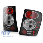 Set de stopuri tuning potrivit pentru Jeep Grand Cherokee WJ 1999-05.2005 cu bază neagră, stânga și dreapta Performance AutoTuning