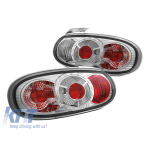 Set de stopuri tuning potrivit pentru Mazda MX5 1998-2005 cu bază cromată, stânga și dreapta Performance AutoTuning