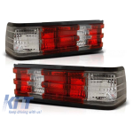 Set de stopuri tuning potrivit pentru Mercedes W201/190 12.1982-05.1993 cu bază roșie și albă, stânga și dreapta Performance AutoTuning