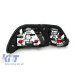 Set de stopuri tuning potrivit pentru Mercedes W210 E-Class 1995-03.2002 sedan complet fumurii, stânga și dreapta Performance AutoTuning