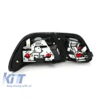Set de stopuri tuning potrivit pentru Mercedes W210 E-Class 1995-03.2002 sedan complet fumurii, stânga și dreapta Performance AutoTuning